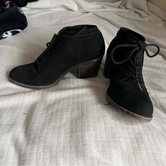 Suede Heeled Booties - Picture 5 of 5